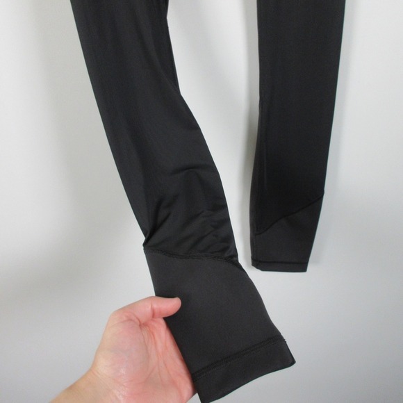 Lululemon Wunder Train Mesh High Rise Tight 25" Women 2 Black Workout Yoga 136 - Picture 5 of 9